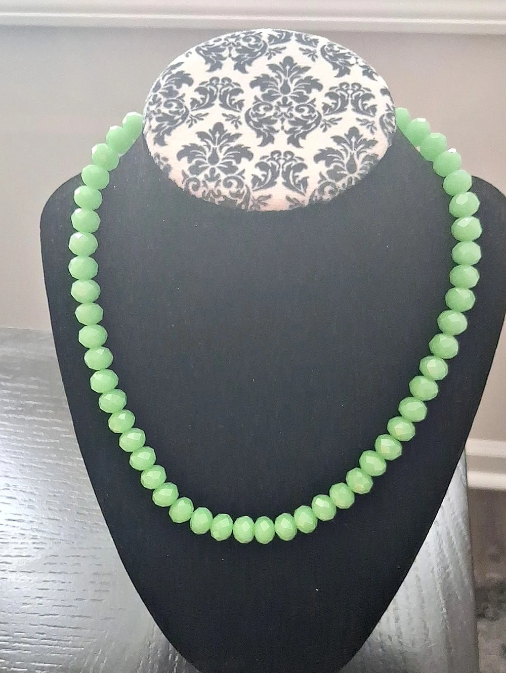 Green Beaded Necklace